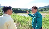 청도군, 폭염·가뭄 대응 농업용 저수지 긴급 점검
